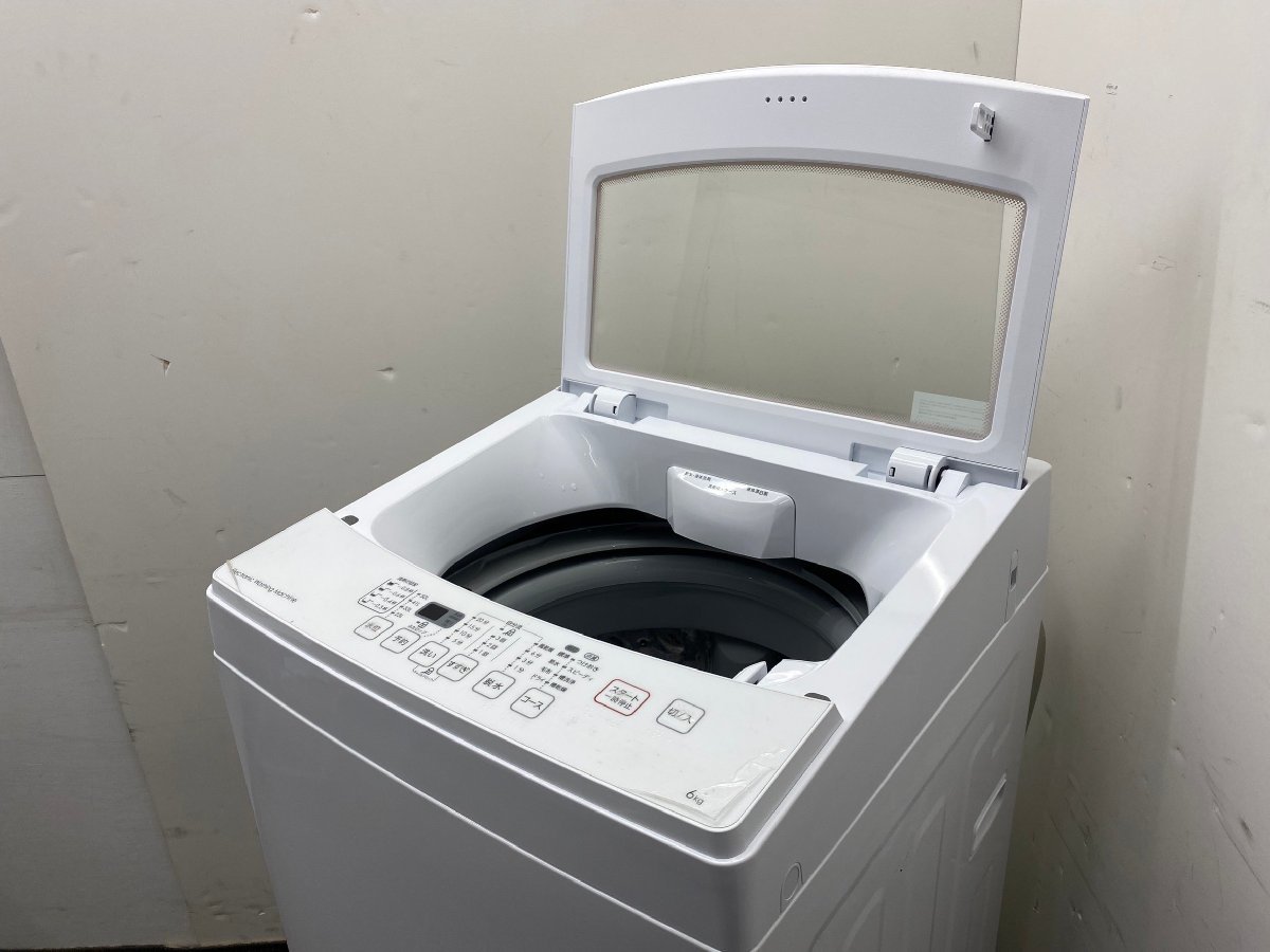 Y-78☆2019年製☆ニトリ☆洗濯機☆NTR60☆6.0kg☆リユース美品☆(5kg