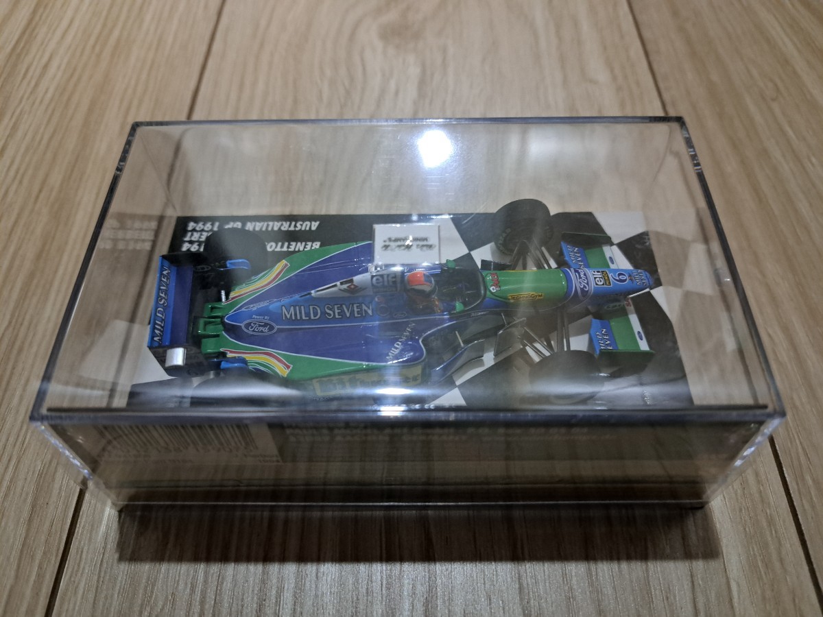 ミニチャンプス 1/43 ベネトン フォード B194 J.ハーバート AUSTRALIAN GP 1994 MINICHAMPS BENETTON FORD HERBERT _画像5