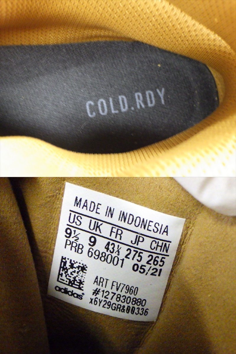 A9 未使用 27.5cm adidas アディダス TERREX SNOWPITCH COLD.RDY テレックス スノーピッチ ハイキング シューズ アウトドア FV7960 靴_画像8