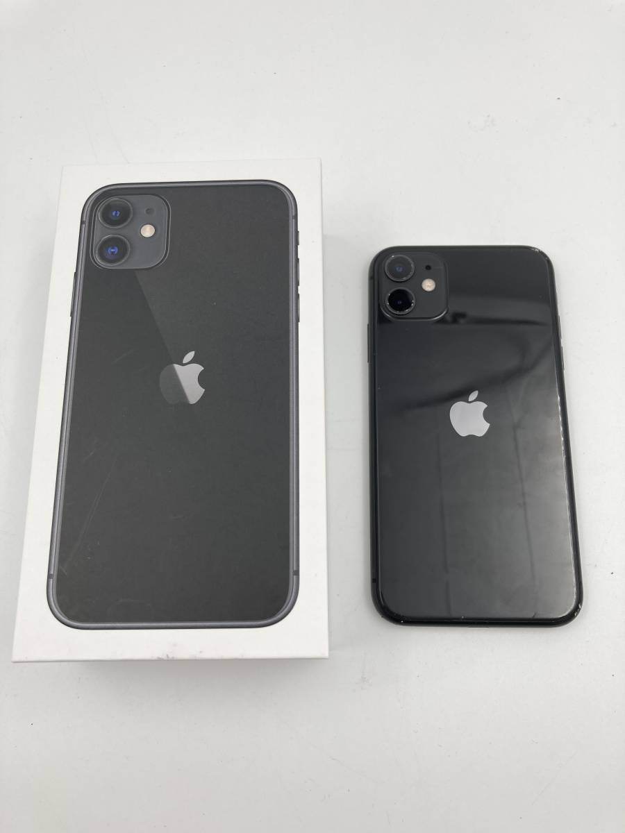 ホットセール 128GB Black ブラック ☆iPhone11 A2221☆初期化済み