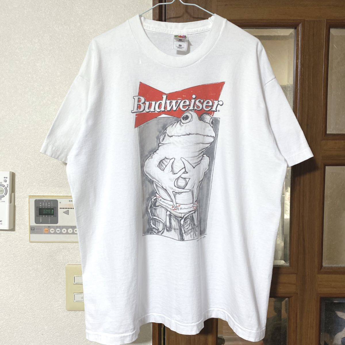 レア 90s BUDWEISER Tシャツ バドワイザー パロディ USA製 プリントTシャツ