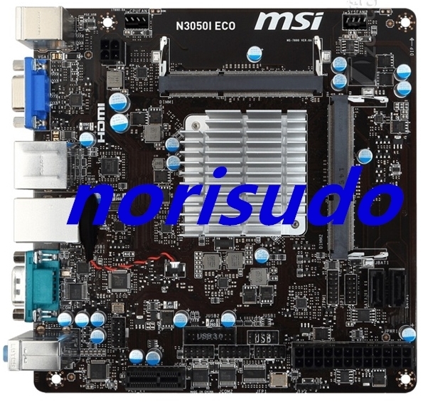 非売品 ECO【 N3050I MSI 美品 Mini 対応 N3050 Pentium Intel 1170