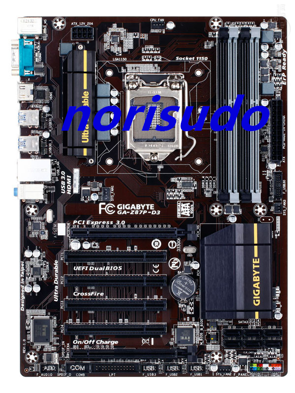 独特な Core 1150 LGA Z87 】Intel マザーボード ATX GA-Z87P-D3【 GIGABYTE 美品 i7,Core 対応 i3,Celeron,Pentium i5,Core GIGA-BYTE 独特な Core 1150 LGA Z87 】Intel マザーボード ATX GA-Z87P-D3【 GIGABYTE 美品 i7,Core 対応 i3,Celeron,Pentium i5,Core GIGA-BYTE
