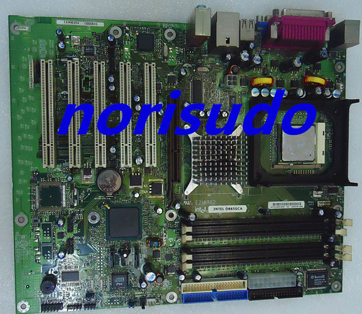 美品 INTEL D865GCA【 ATX マザーボード】Intel 865G LGA 478 Pentium 4/Cyan D 対応