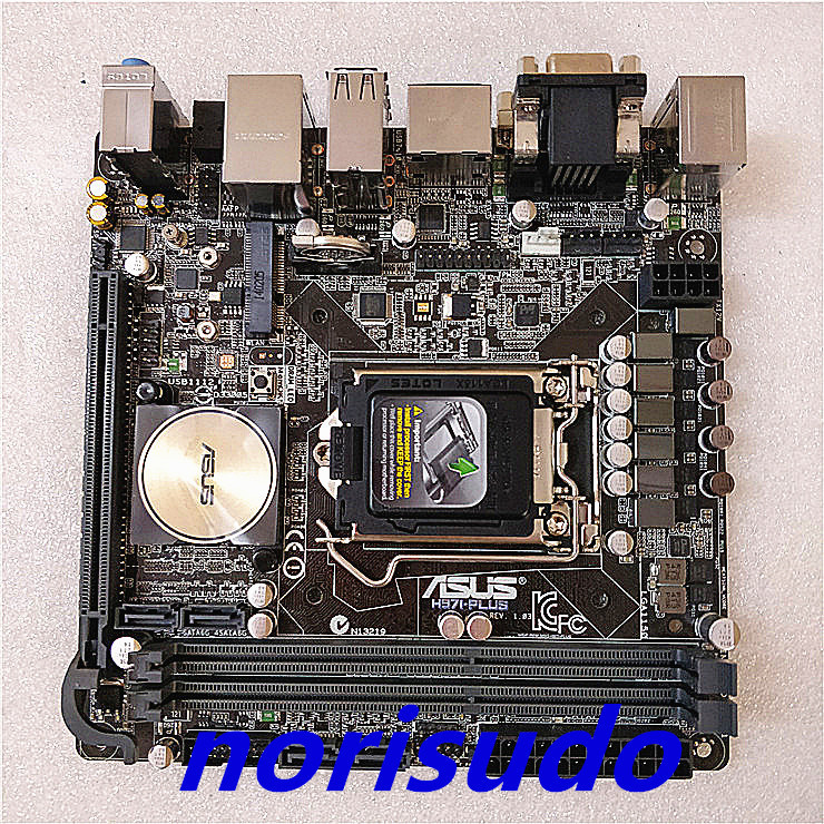 美品 ASUS H97I-PLUS【 Mini ITX マザーボード】Intel H97 LGA 1150