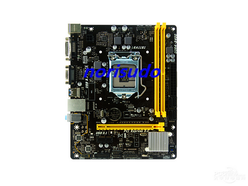 新規購入 H110 マザーボード】Intel MicroATX H110MDE【 BIOSTAR 美品