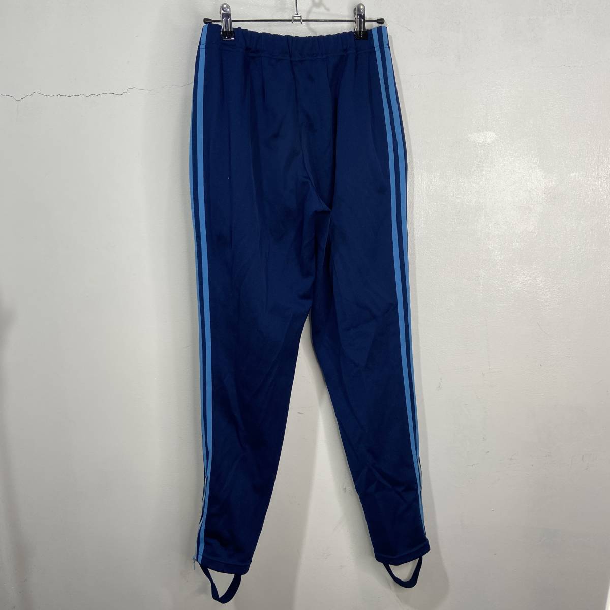 ☆送料無料☆adidas☆デサント製☆７０ｓ☆トラックパンツ☆ジャージパンツ☆ネイビー☆４号☆Ｊ２３_画像10