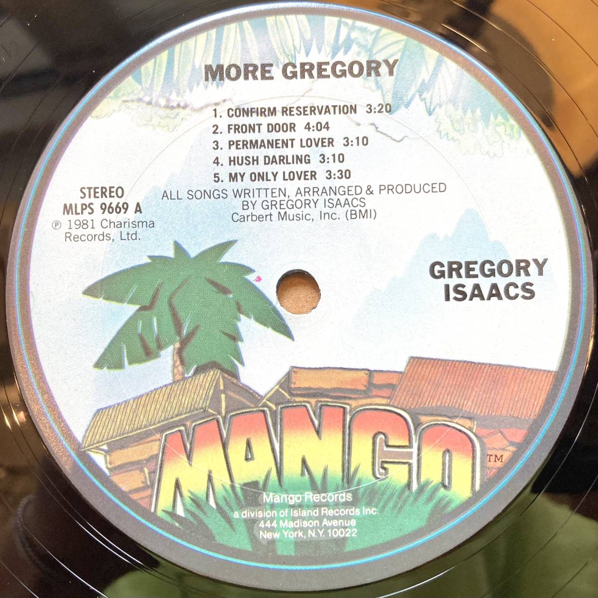 ■盤美品/※JKT不良■Gregory Isaacs(グレゴリー・アイザックス) LP合計2枚セット! Cool Ruler/More Gregory■Roots Reggae/Lovers Rock_画像4
