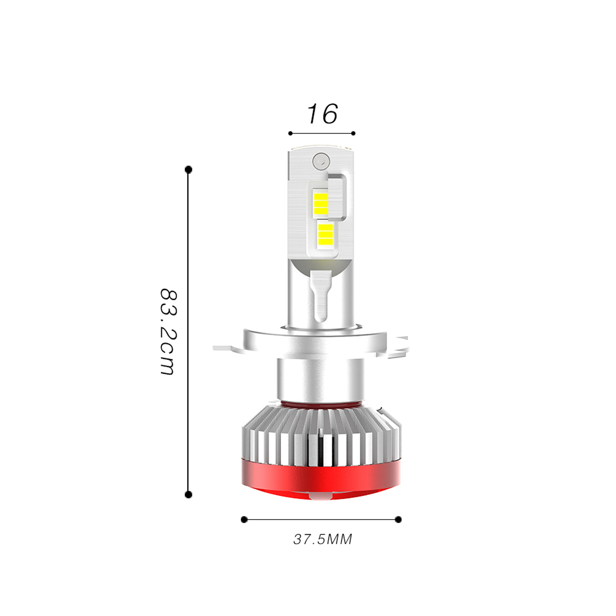 LEDヘッドライト H4 シボレークルーズ MR51S/52S系 H13.1～H21.8_画像3