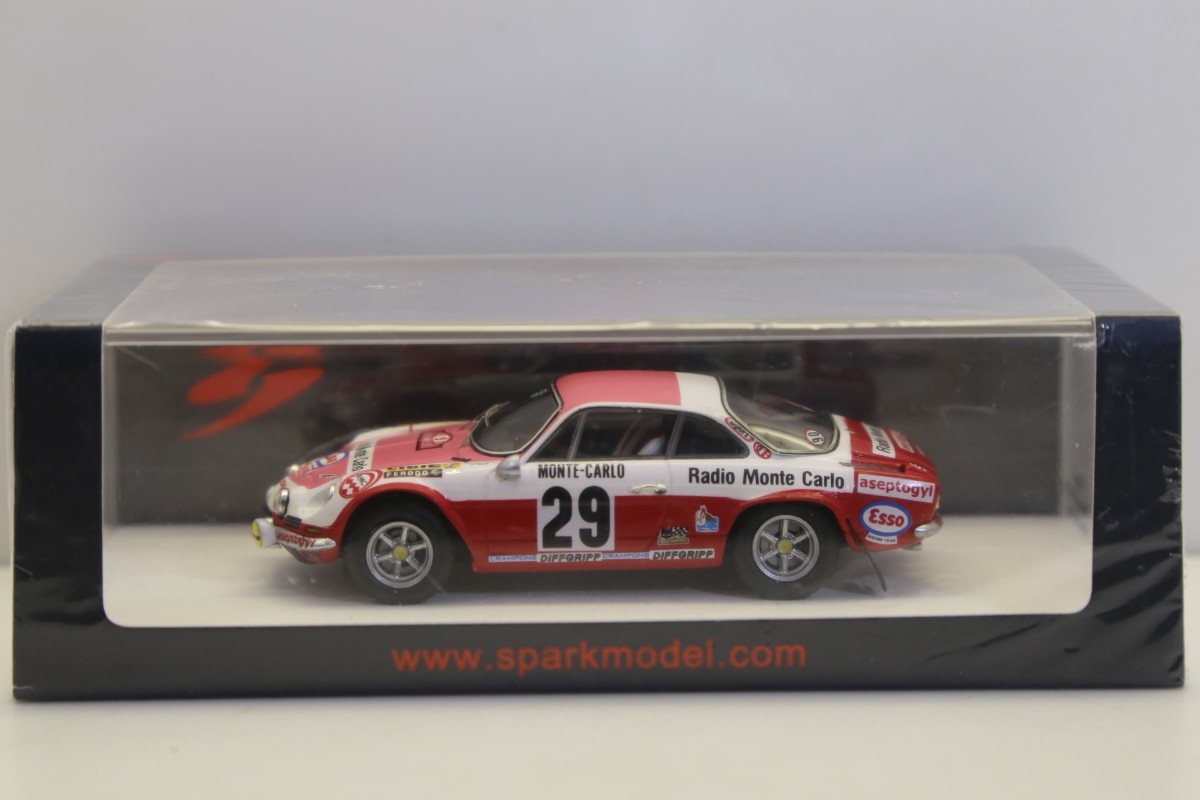 スパークモデル 1/43 アルピーヌ A110 1973 モンテカルロ ラリー #29 P.M-カールソン/E.Crelli　S6113　510CE/50_画像1