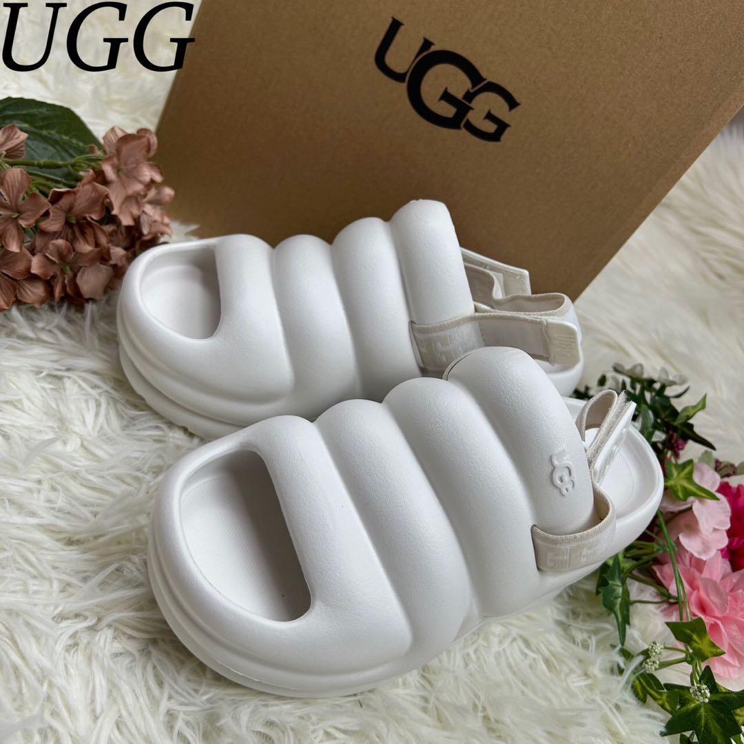 UGG アグ 新品未使用 人気モデル 箱付 サンダル ウェッジヒール 厚底