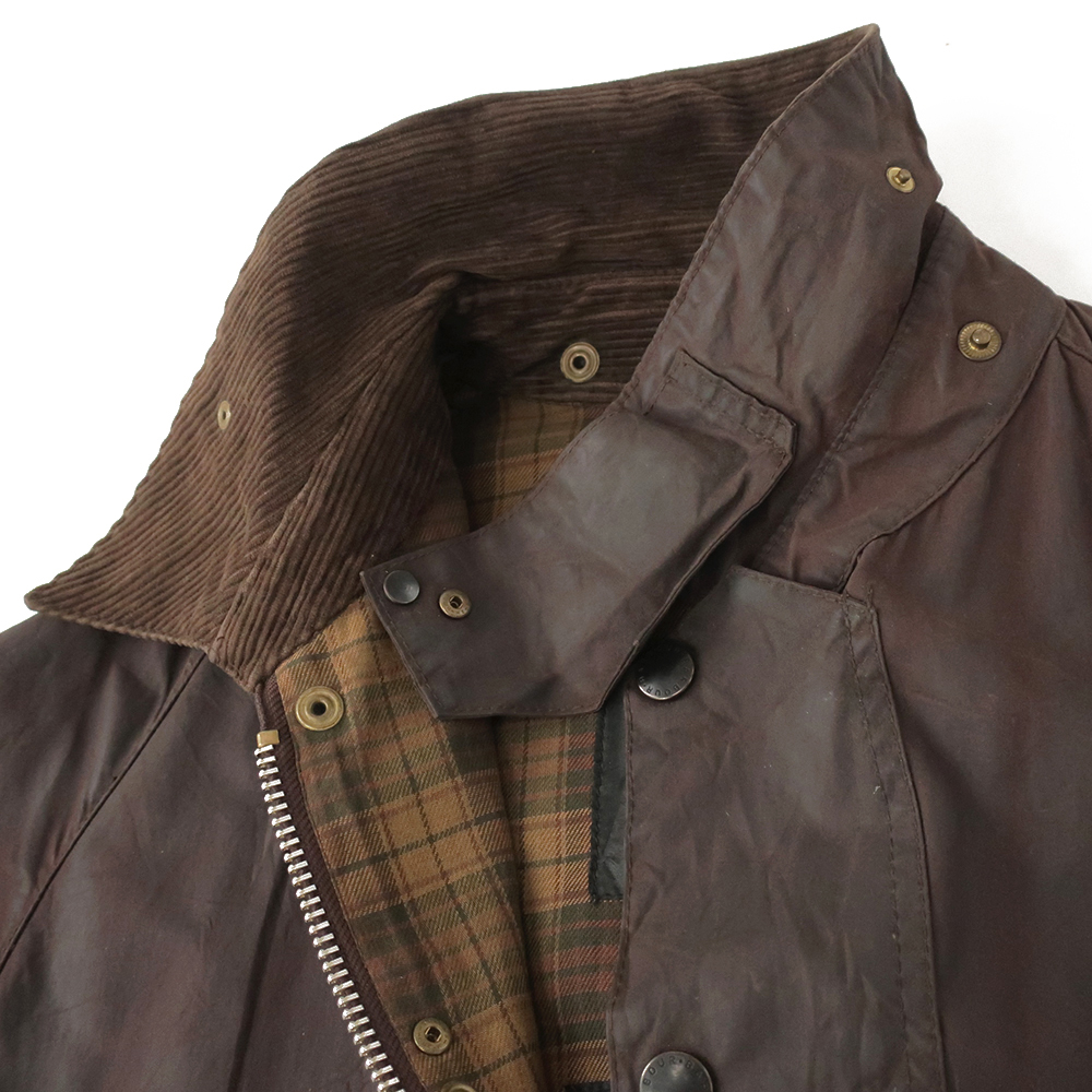 イングランド製 旧3ワラント Barbour バブアー BEAUFORT オイルド