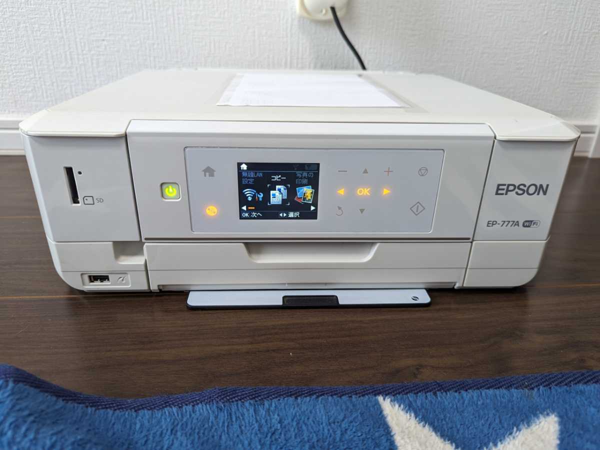 ヤフオク! - ☆EPSON/エプソン EP-777A カラリオ プリンタ...