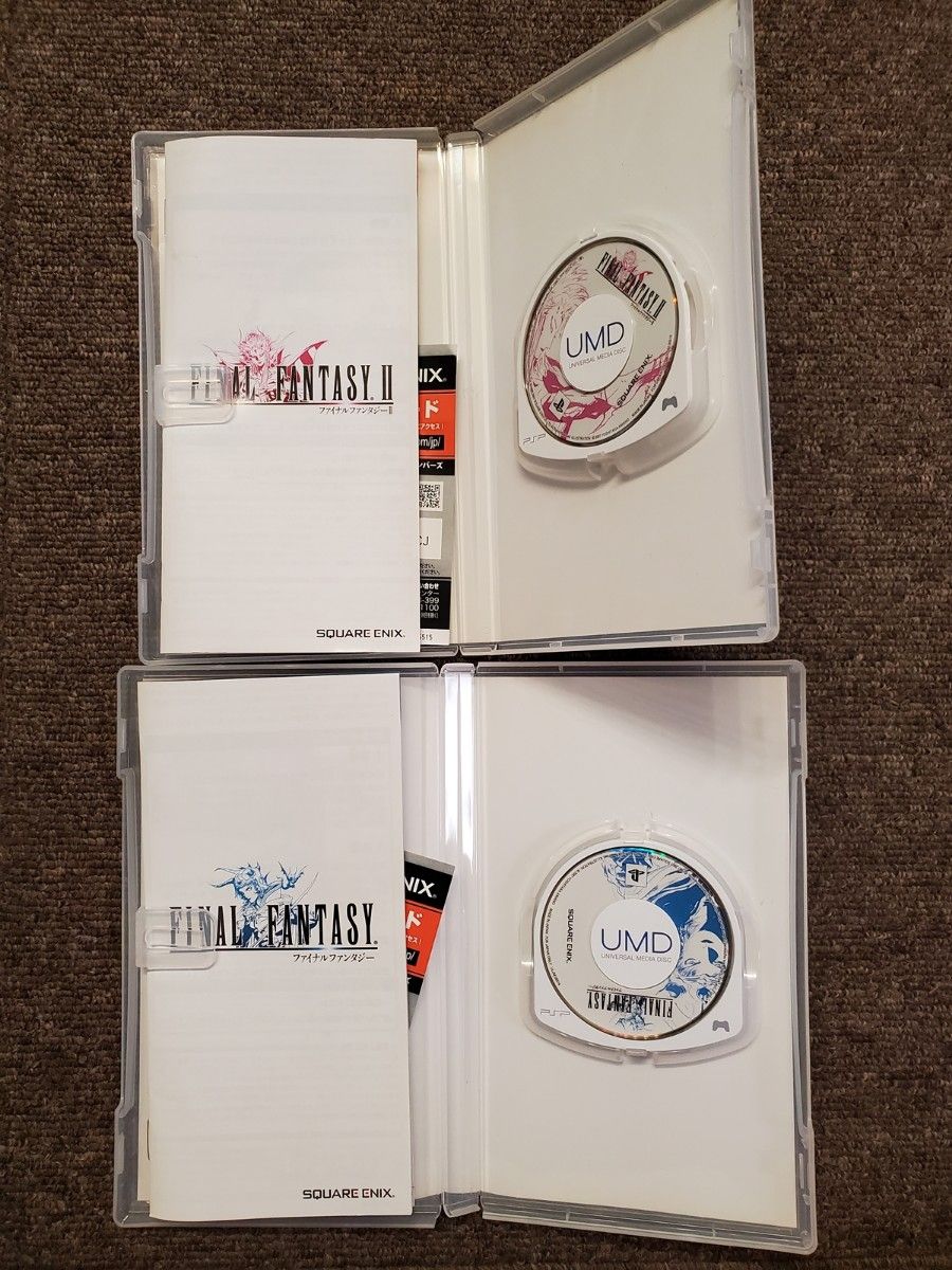 【管Y138】■　PSP ファイナルファンタジー1・2・3・4・クライシスコア・ディシディア -- 