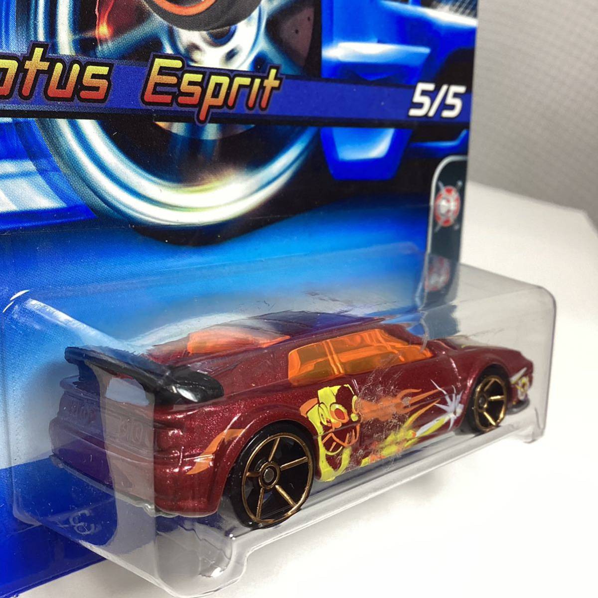 ☆ホットウィール☆ ロータス　エスプリット　ブリスターテープ跡あり　Hot Wheels _画像4