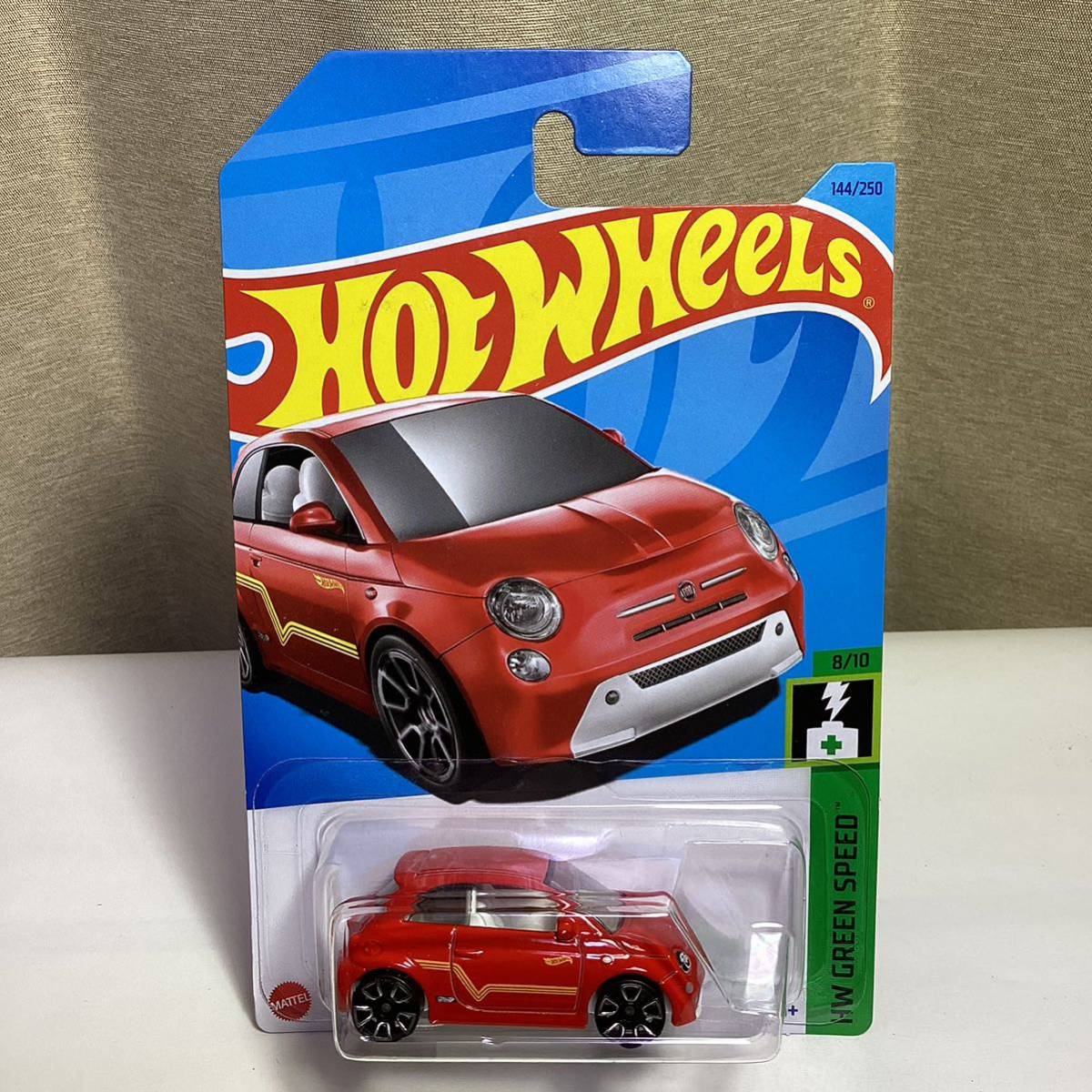 Mアソート ☆ホットウィール☆ フィアット　500e Hot Wheels_画像2