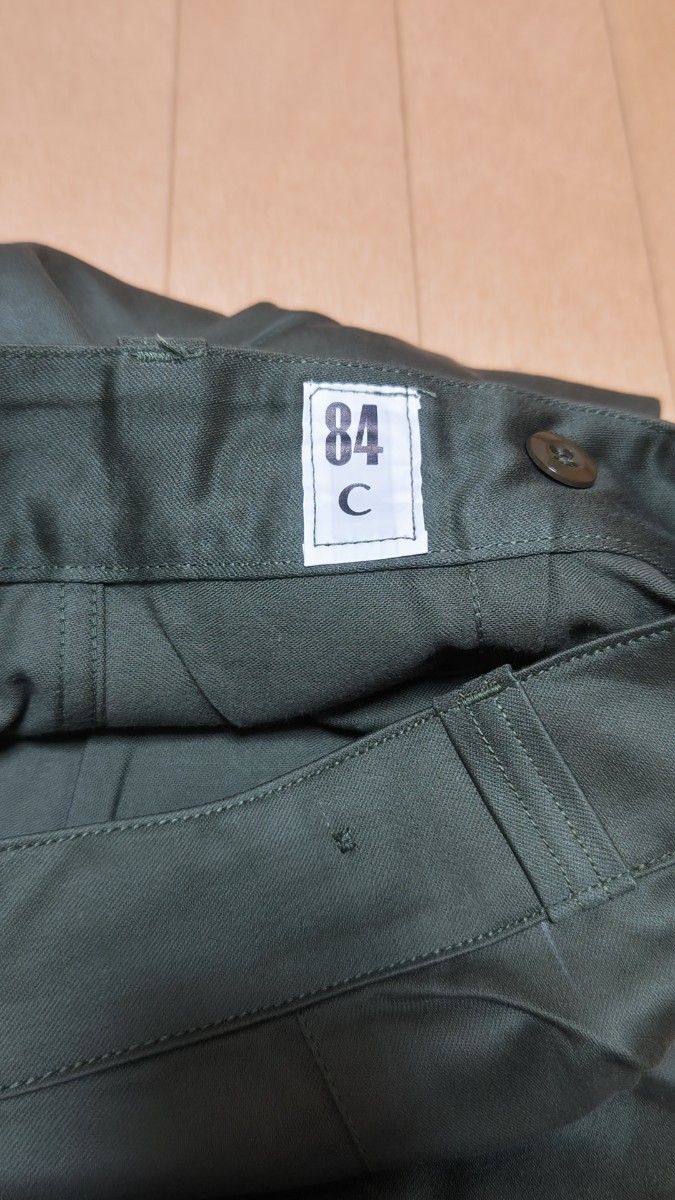 DEADSTOCK】French Army M-64 Field Trousers フランス軍 M64パンツ