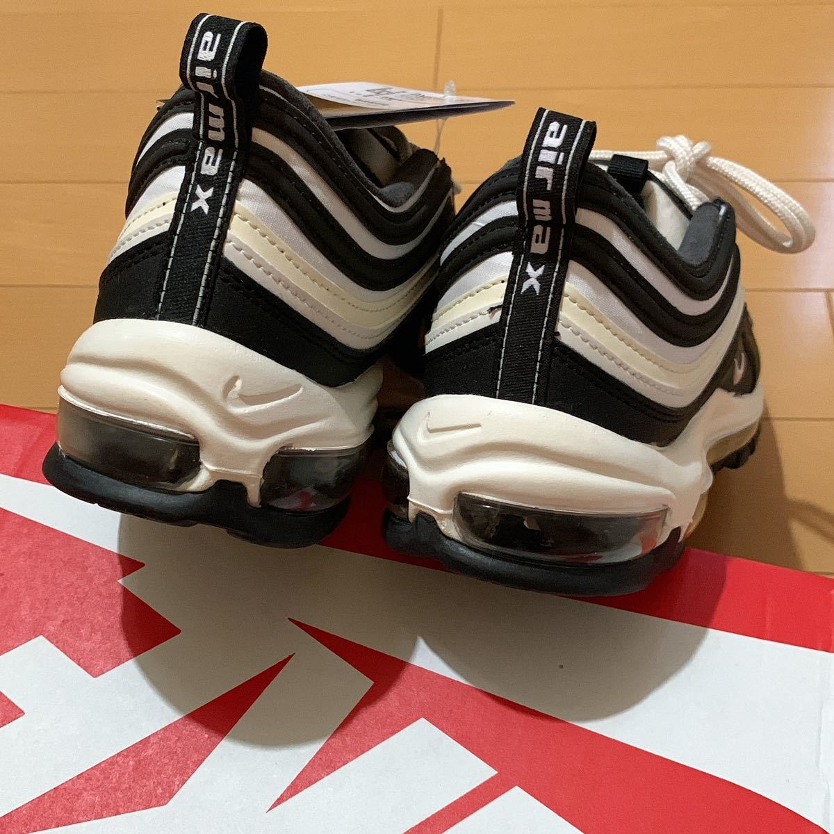 送料無料 NIKE AIR MAX 97 WTR ナイキ エアマックス パンダ 27.5 cm スニーカー シューズ ブラック ホワイト