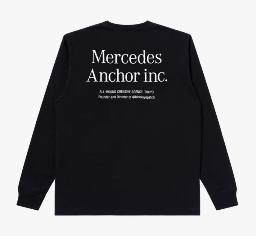 送料無料 Mercedes Anchor Inc L/S POKET TEE メルセデス アンカー