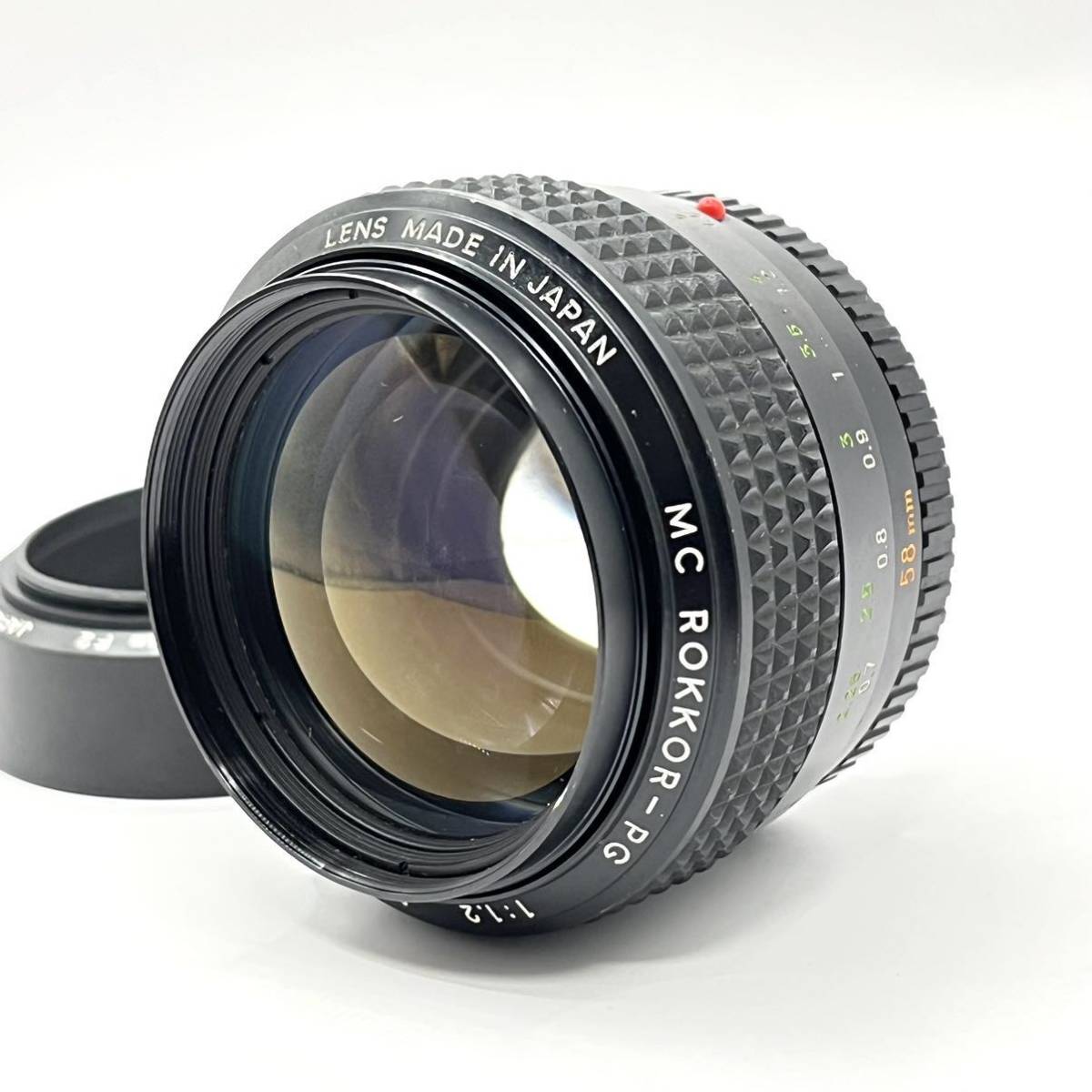 人気商品の ROKKOR-PG MC MINOLTA ☆良品☆ミノルタ 58mm #3380 #502