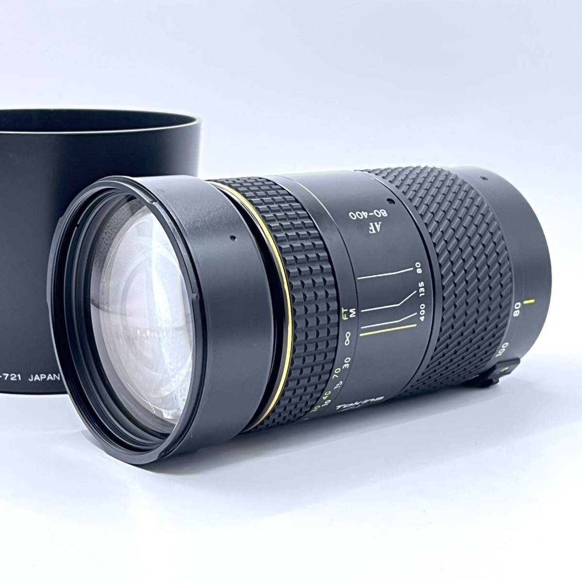 ★良品★トキナー Tokina AT-X 80-400mm F4.5-5.6 Canon キヤノン ★ L500#550