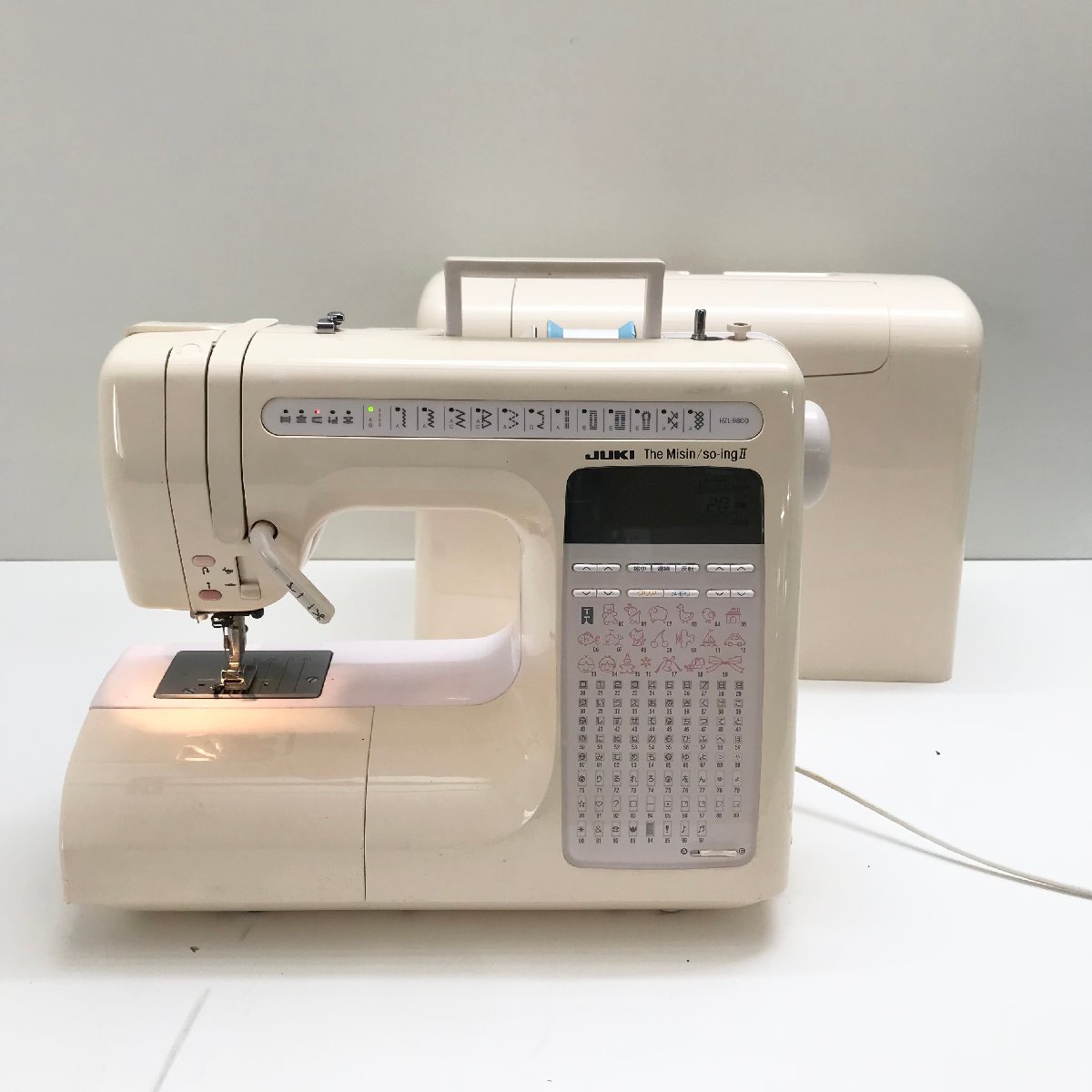 ジャンク品】 JUKIミシン HZL-9800-