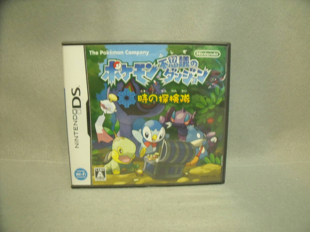 ポケモン不思議のダンジョン　時の探検隊　箱説あり　動作確認済み_画像1