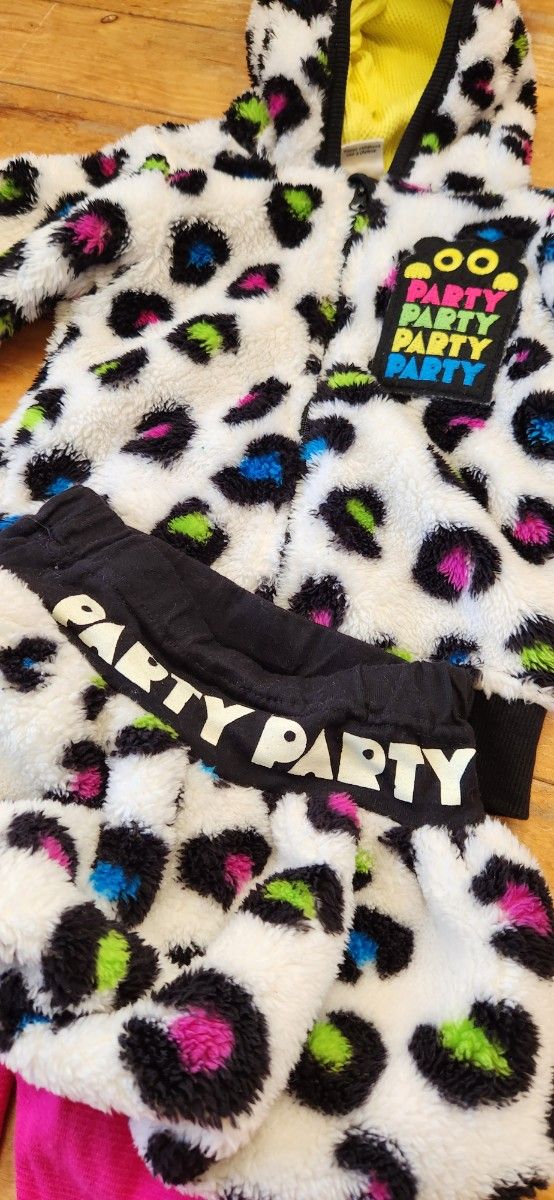 partyparty セットアップ 裏起毛