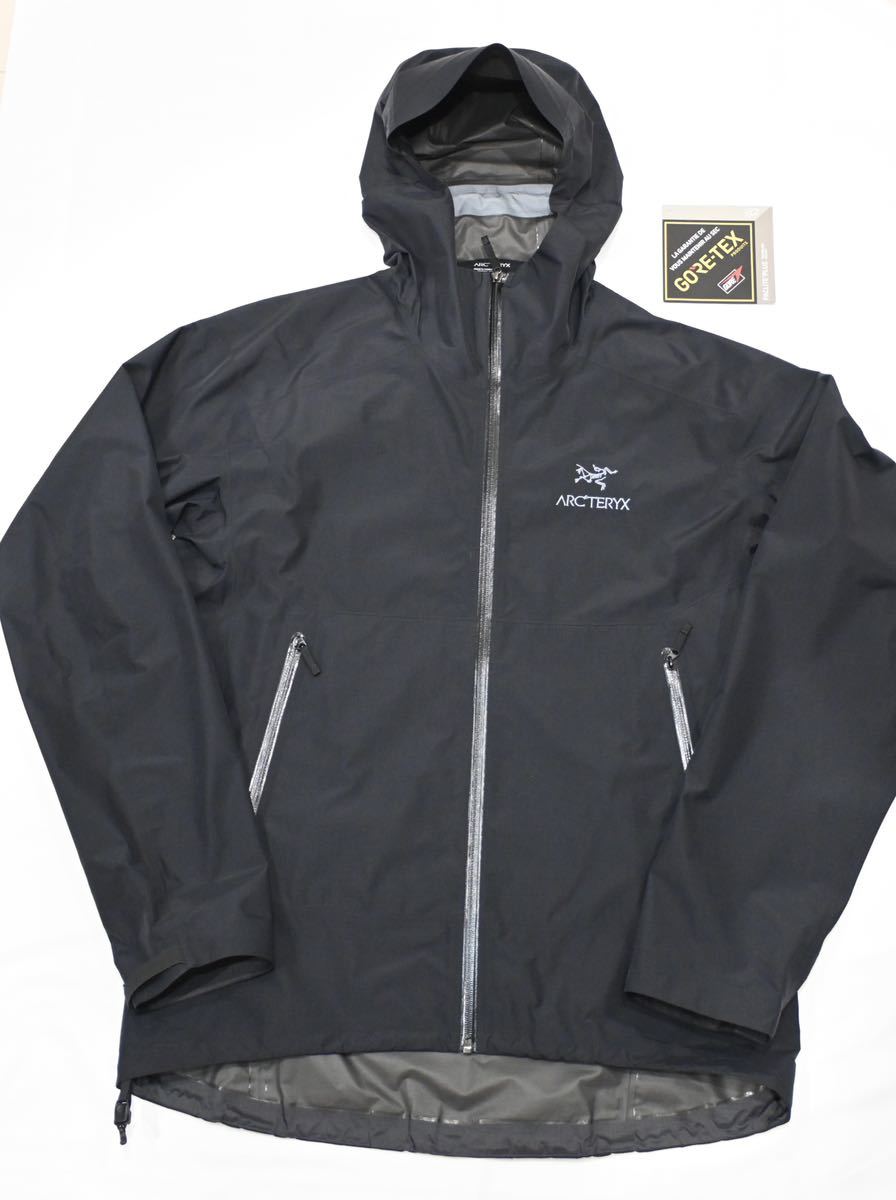【未使用品】ARC'TERYX Zeta SL jacket アークテリクス ゼータsl ジャケット Lサイズ ブラック