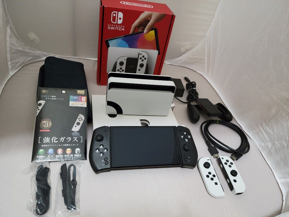 美品】ニンテンドースイッチ 有機ELモデル（ホワイト）+おまけ｜PayPay