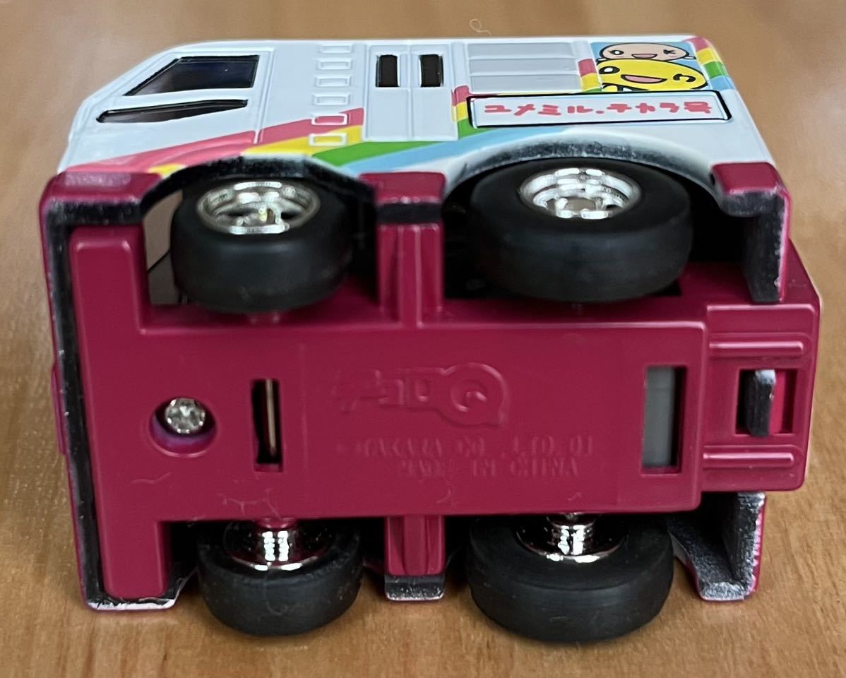 ◇チョロQ HTB中継車 ユメミルチカラ号 Ｏnちゃん タカラ プルバックカー ミニカー 中古_画像5