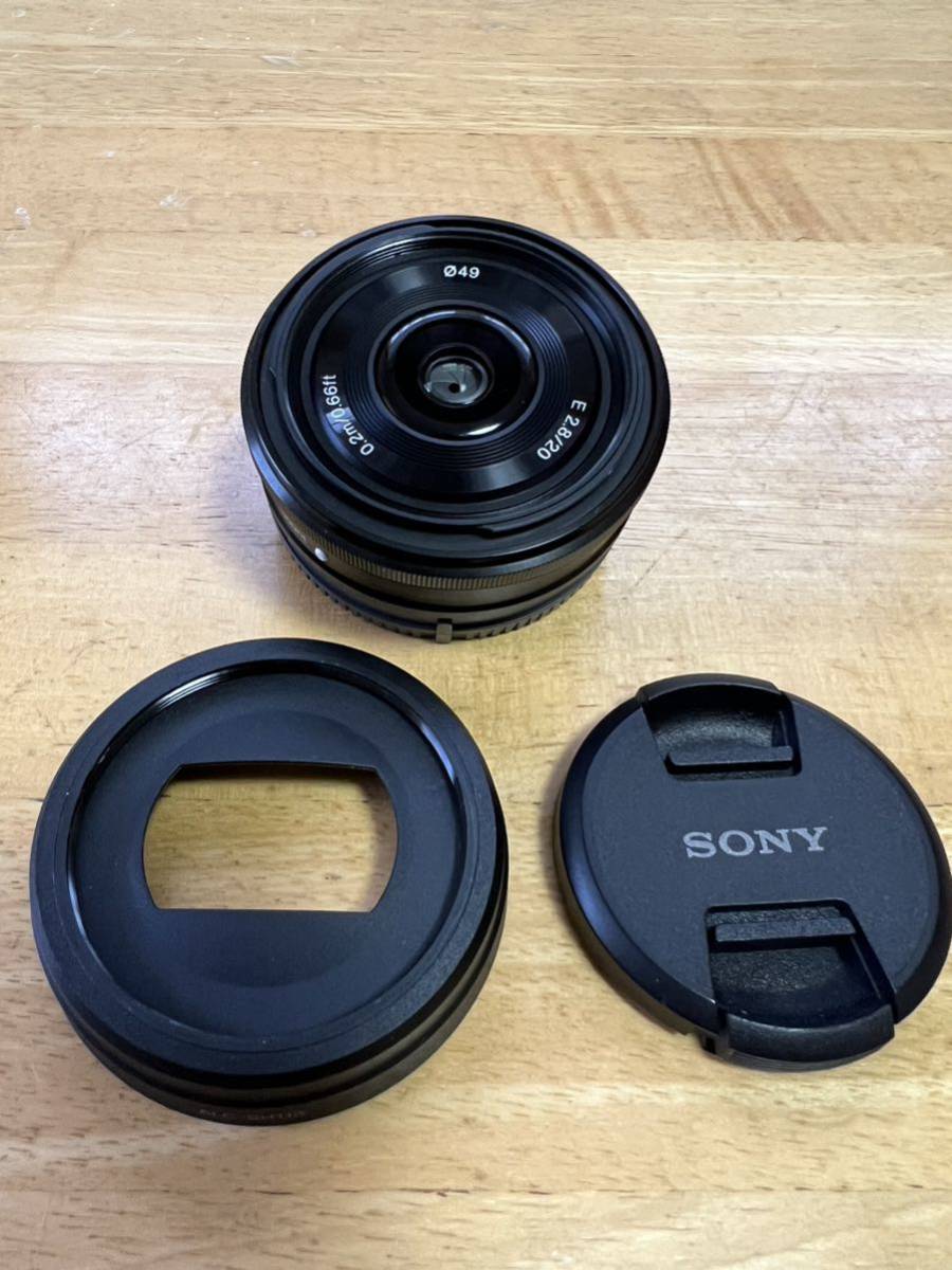 SONY 単焦点レンズ 20mm f2.8 SEL20F28