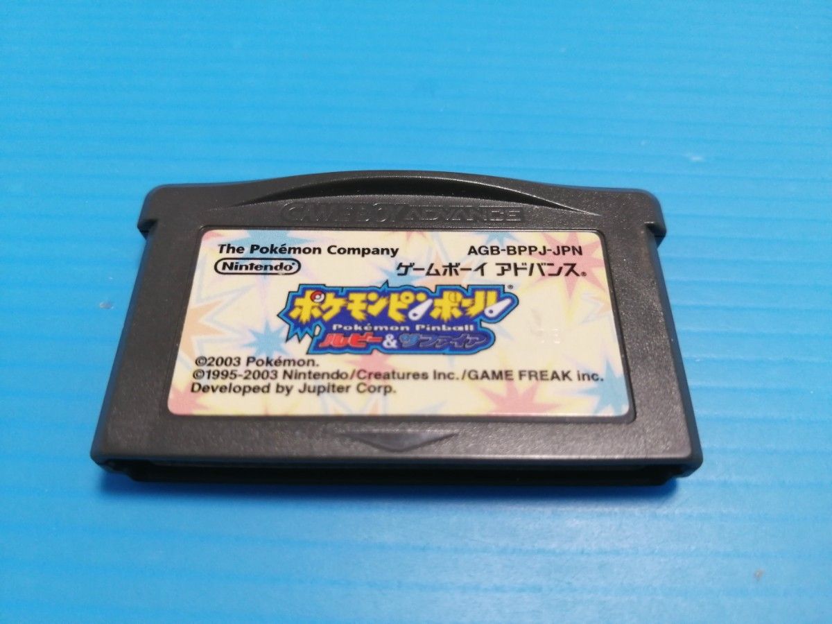 GBA ゲームボーイアドバンス ソフト ポケモンピンボール ルビー GBA ゲームボーイアドバンス ソフト ポケモンピンボール ルビー