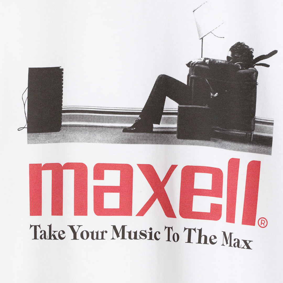 XL Maxell マクセル Tシャツ トラヴィス スコット マシュー ヒーリー_画像4