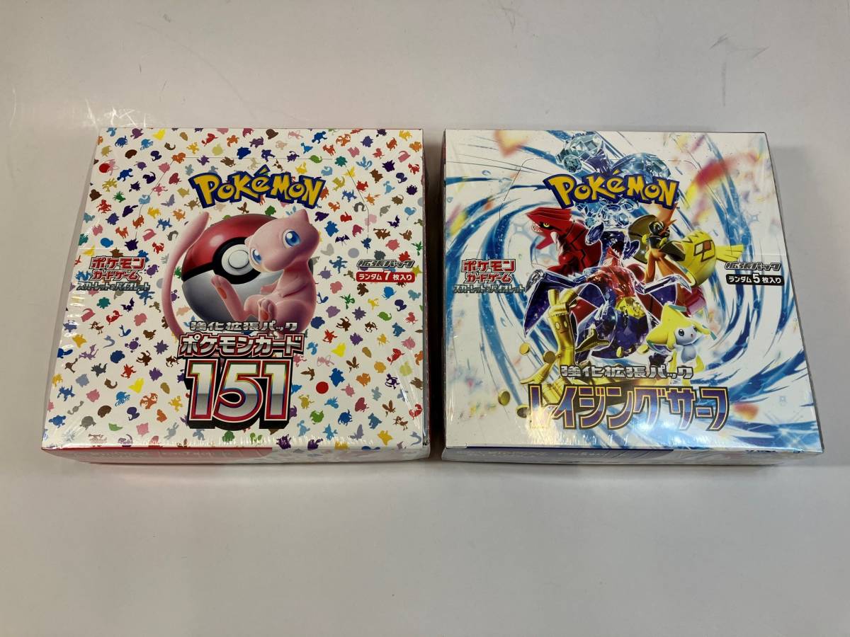 10131 強化拡張パックポケモンカード151／シュリンク付き新品未使用品