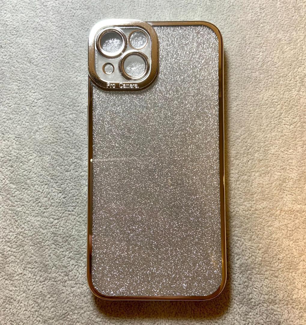 a6★新品未使用★iPhone 13 ケース ラメ シルバー カバー キラキラ 衝撃吸収 スマホ アクセサリー かわいい シンプル おしゃれ 韓国 _画像7