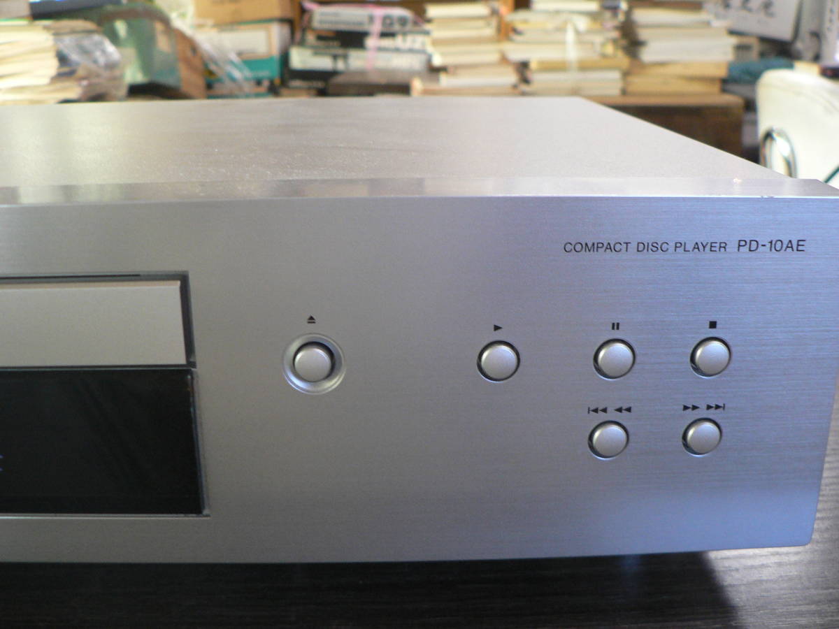 Pioneer CDプレーヤー PD-10AE リモコン、取説つき 2017年製 基本動作確認済み_画像4