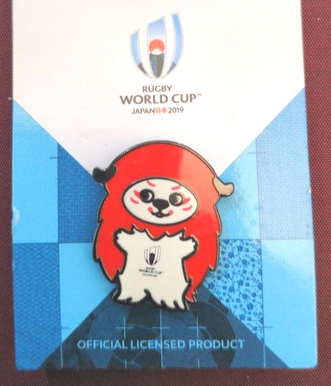 値下げ　2019ラグビー日本ワールドカップ記念 ピンバッジ
