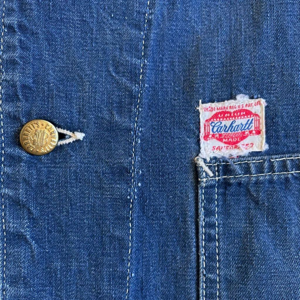 Special! 40s Carhartt ハートタグ デニムカバーオール USA製 Special! 40s Carhartt ハートタグ デニムカバーオール USA製