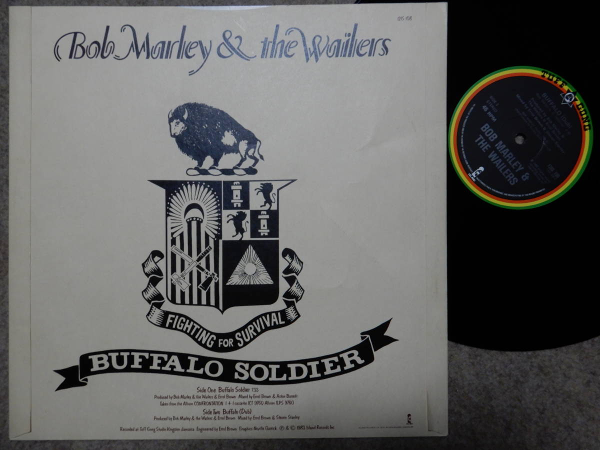 Bob Marley-Buffalo Soldier★英Orig.12”/マト1_画像2