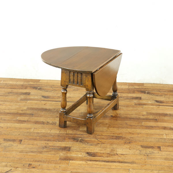天板拡張式 コーヒーテーブル　小ぶりでかわいい　素朴な雰囲気　ローテーブル　イギリス　アンティークフレックス　58596