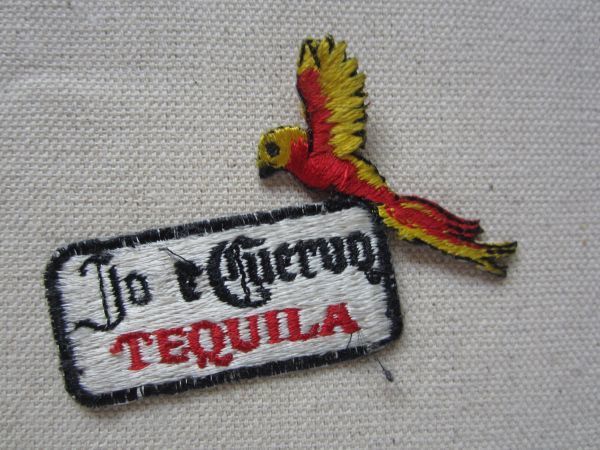 Jos Cuervo ホセ・クルエボ テキーラ メキシコ 鳥 お酒 パッケージ ロゴ ワッペン/パッチ 刺繍 カスタム 古着 企業 海外 ③ 540_画像2