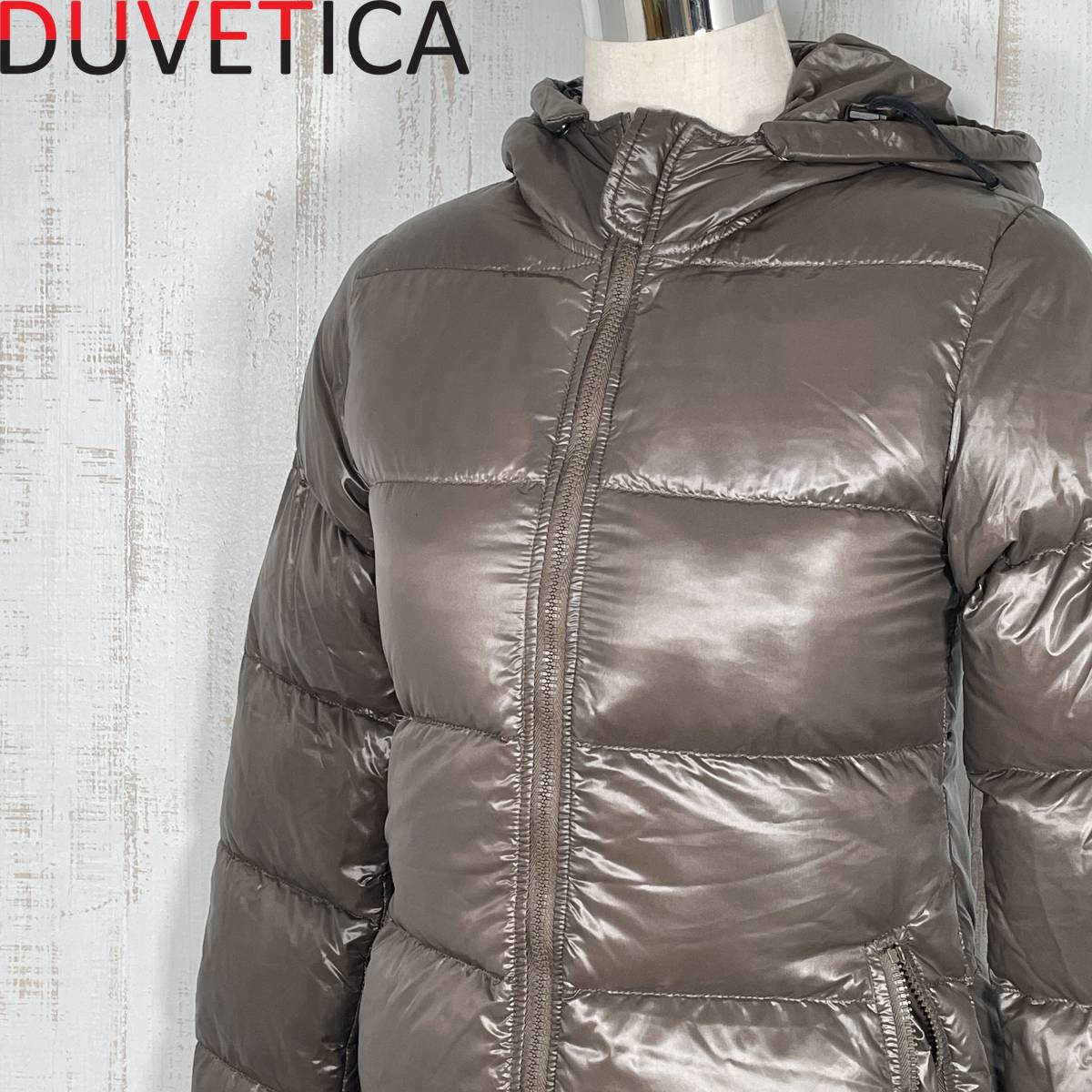 良品】DUVETICA デュベティカ ダウンジャケット 茶|PayPayフリマ