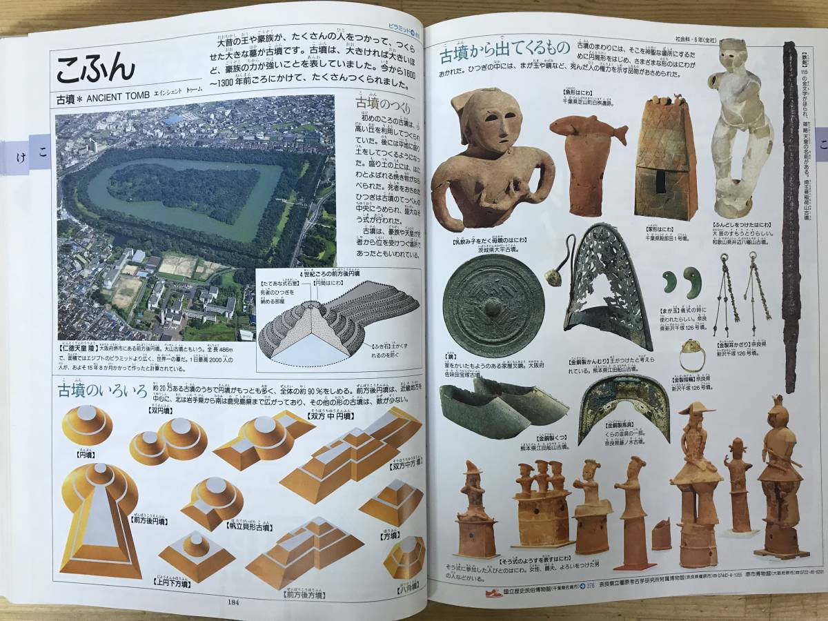 A42●21世紀こども百科+21世紀こども地図館 2冊セット 小学館 地球の誕生 大航海時代 黄金の島ジパング アニメ オーディオ 化石 231002_画像8