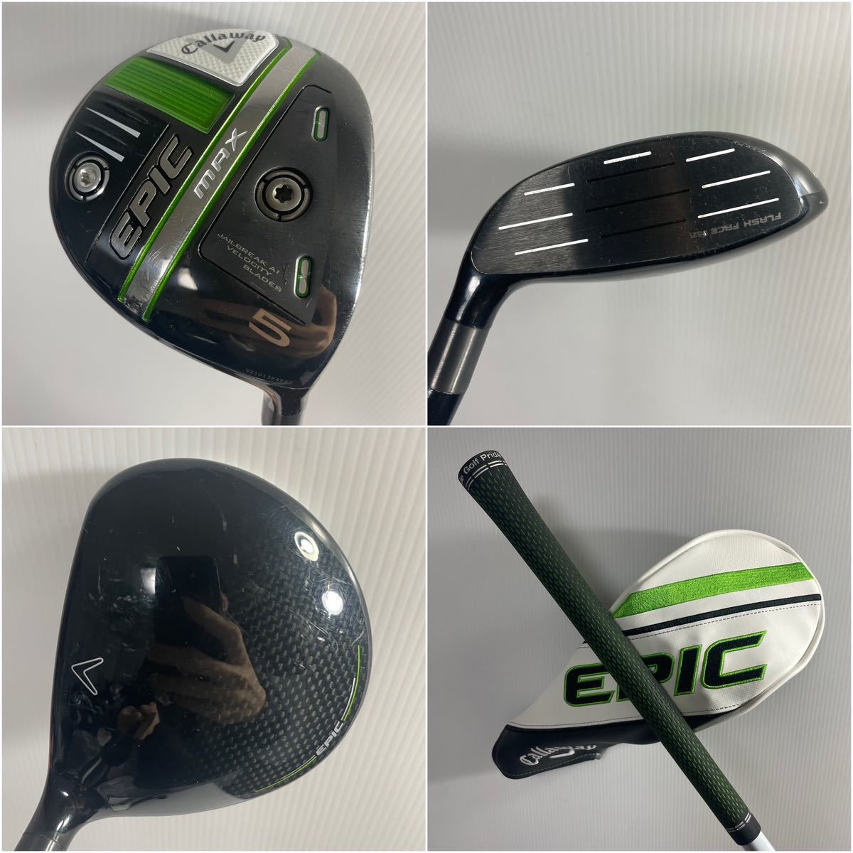 Callaway EPIC MAX SRセット オデッセイパター キャロウェイ訳あり未使用品キャディバック付き エピック マックス X2 HOT ODYSSEY 番19_画像4