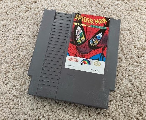 ★送料無料★北米版★ ファミコン スパイダーマン SPIDERMAN NES