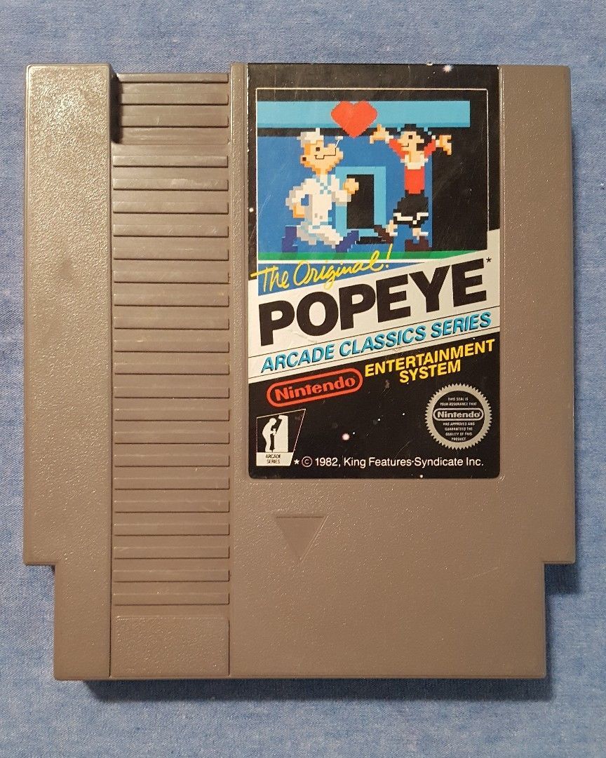 海外限定版 海外版 ファミコン ポパイ POPEYE NES