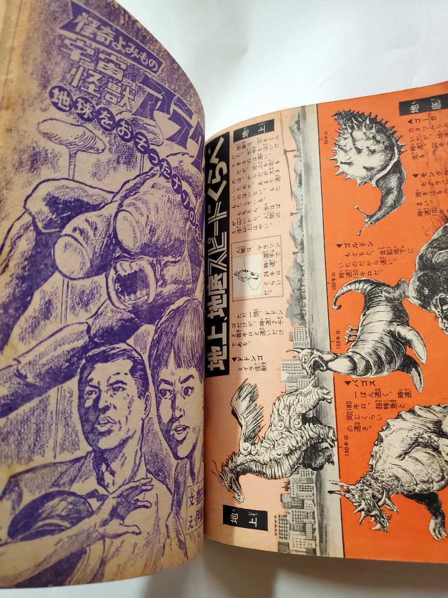 7428-10 T 超貴重 怪獣・怪物大特集 別冊 少年サンデー 7428-10 T 超貴重 怪獣・怪物大特集 別冊 少年サンデー