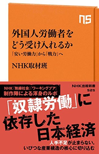 【中古】 外国人労働者をどう受け入れるか―「安い労働力」から「戦力」へ (NHK出版新書 525)_画像1