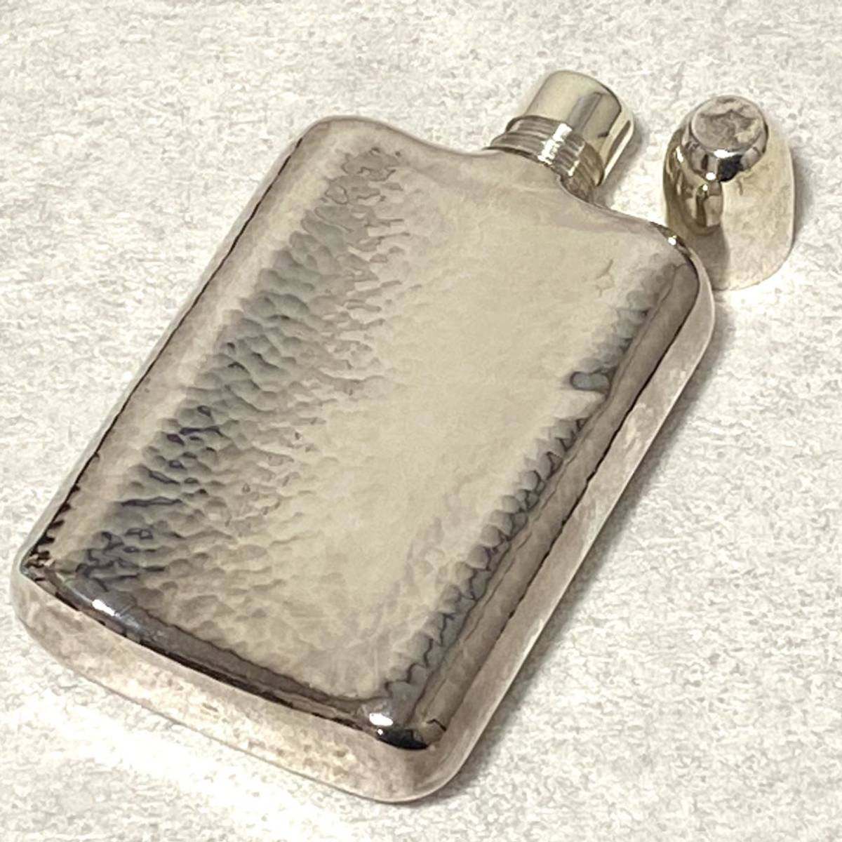 *SILVER 950 серебряный серебряный фляга виски бутылка масса 182g( грамм ) фляжка античный 